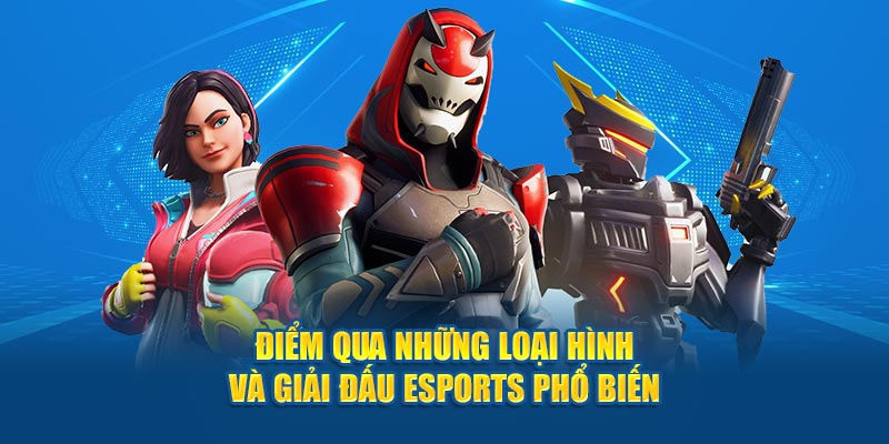 Điểm qua những loại hình và giải đấu Esports phổ biến